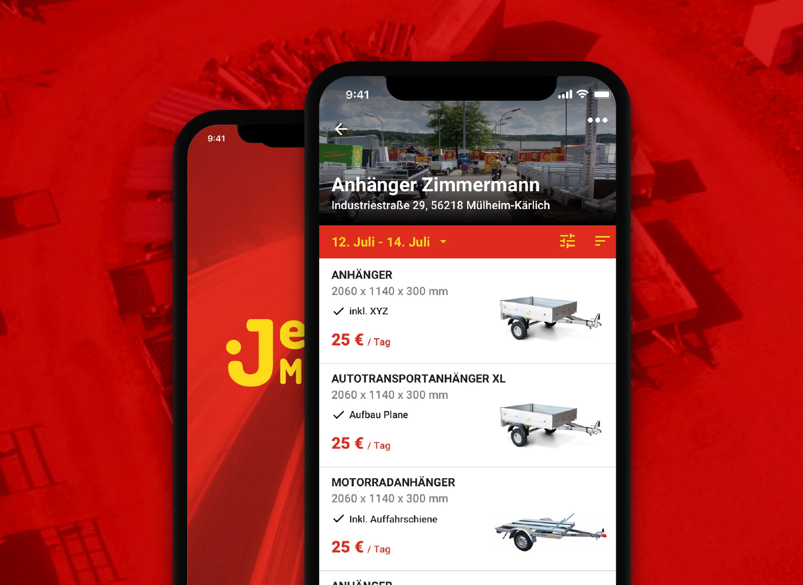 Customer profile user interface